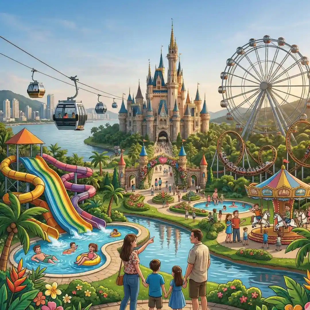 Phu Quoc – Vinpearl Safari & VinWonders